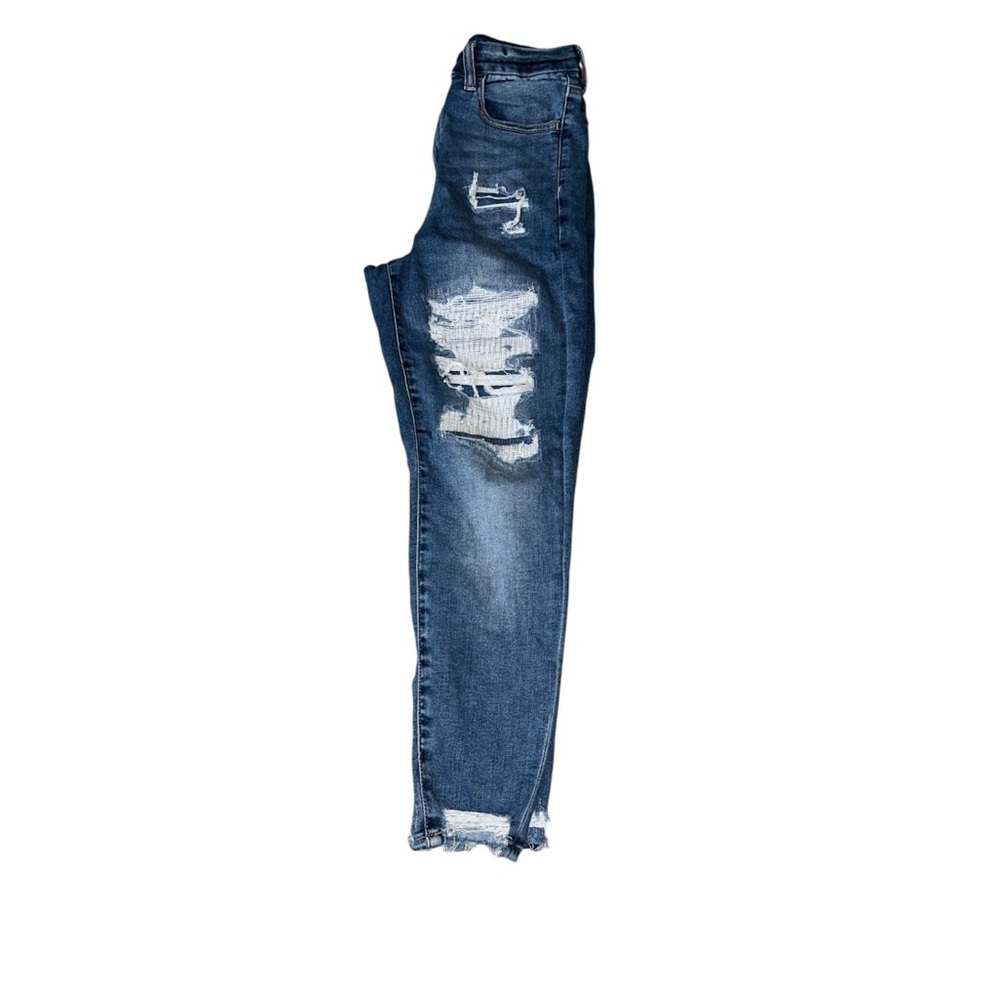 American Eagle Outfitters Women's Distressed Blue Jeans